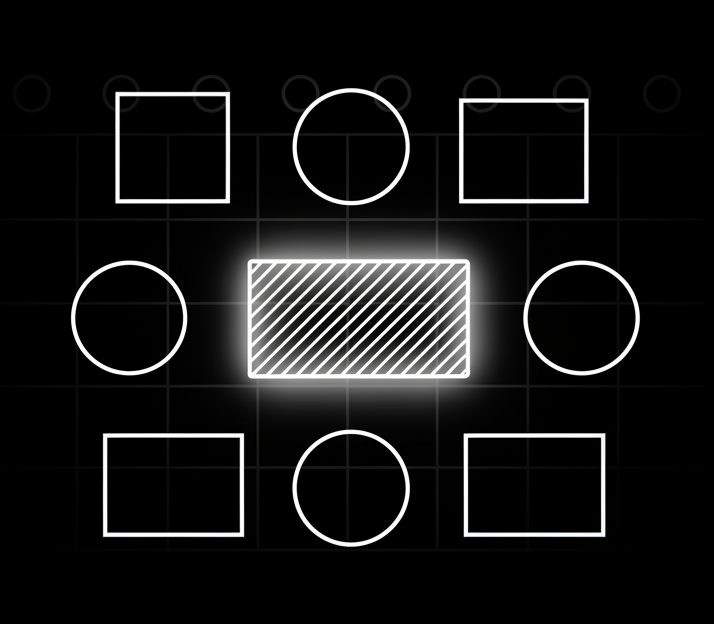 Mockup de la interfaz del calendario de programación de Bot Publisher